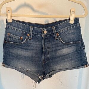 LEVI’S Denim Short Shorts
